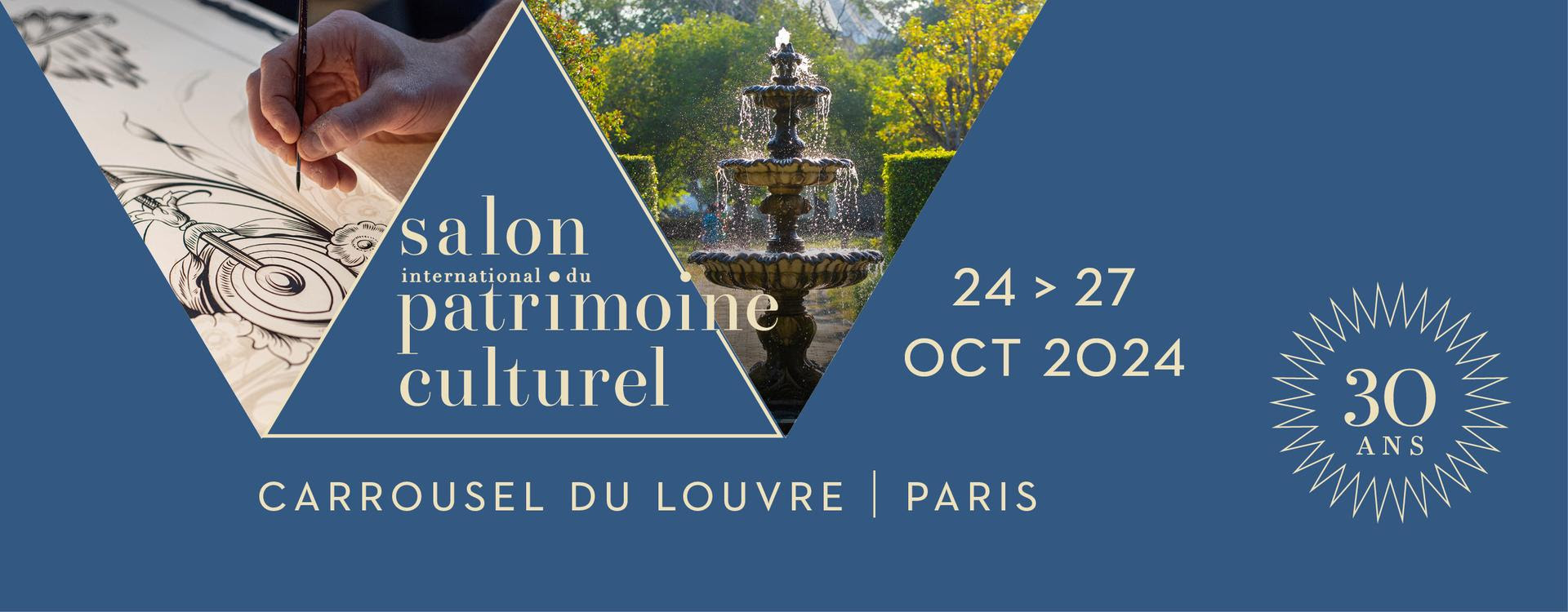 Retrouvez la FFCR au SALON DU PATRIMOINE CULTUREL - 24-27 octobre 2024